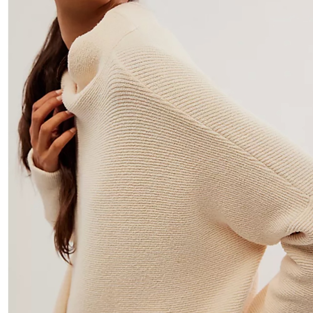 Free People Ottoman Slouchy Tunic Sweater